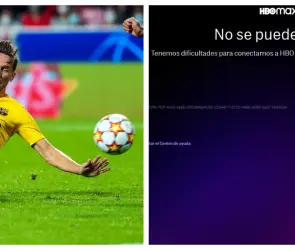 Usuarios se quejan de ca&iacute;da de HBO Max durante juegos de la Champions League