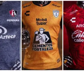 Equipos de M&eacute;xico que estrenaron uniformes para conmemorar D&iacute;a de Muertos