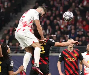 Josko Gvardiol y el Leipzig sorprenden al Manchester City con empate en Champions League