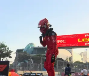 GP de Azerbaiy&aacute;n 2023: Leclerc y Ferrari se llevan la pole; relegan a Max Verstappen y &acute;Checo&acute; P&eacute;rez