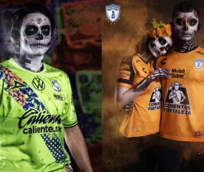 Jerseys conmemorativos de D&iacute;a de Muertos en la Liga MX