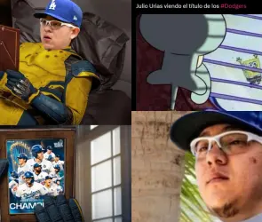 Julio Ur&iacute;as es v&iacute;ctima de memes tras Serie Mundial de Los Dodgers