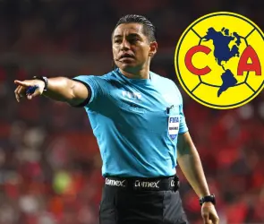 &iquest;Ayuditas? Revelan los audios del VAR en el primer gol del Am&eacute;rica