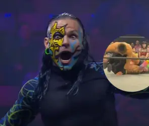 Fuertes im&aacute;genes: Jeff Hardy termina con la nariz rota tras mal movimiento (VIDEO)