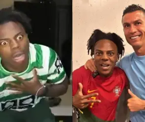 YouTube: La reacci&oacute;n de Speed luego de que Cristiano Ronaldo lo superara en suscriptores