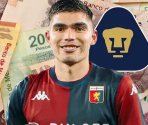 Los millones que espera Pumas gracias a Johan V&aacute;squez y el Genoa