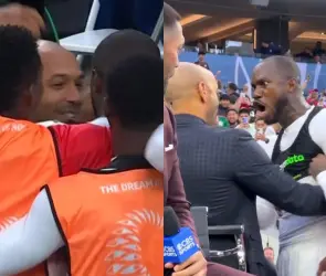 El efusivo festejo de Panam&aacute; con Thierry Henry (VIDEO)