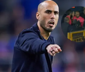 Video: La agresi&oacute;n de Guido Pizarro a auxiliar de Rayados