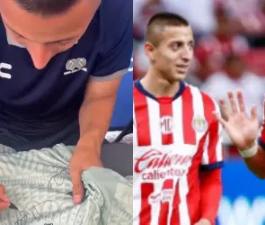 Piojo Alvarado vuelve a falsificar aut&oacute;grafo de Chicharito Hern&aacute;ndez
