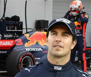 Checo P&eacute;rez lanza fuerte dardo a Red Bull y Max Verstappen
