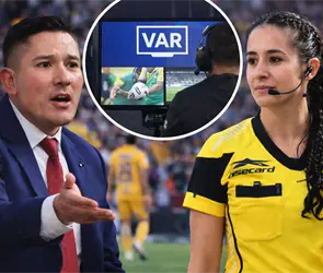Vergonzoso arbitraje: El Cantante explota contra Katia Itzel