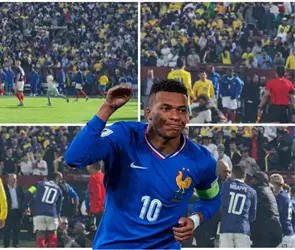 Mbapp&eacute; defendi&oacute; a ni&ntilde;o brutalmente derribado por seguridad