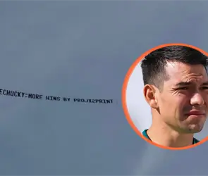 &iexcl;Free Chucky! Avioneta protesta en pleno partido de San Diego FC
