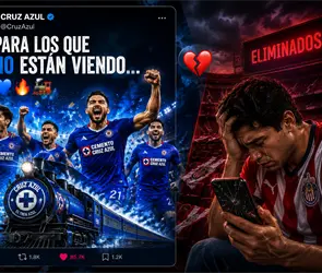Cruz Azul responde: "Para los que no est&aacute;n viendo..."