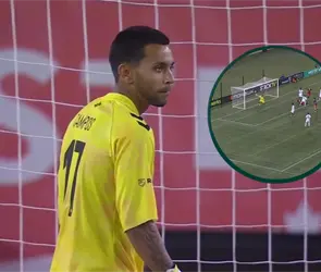 VIDEO| &iexcl;Qu&eacute; oso! El hijo de Jorge Campos protagoniza tremendo error