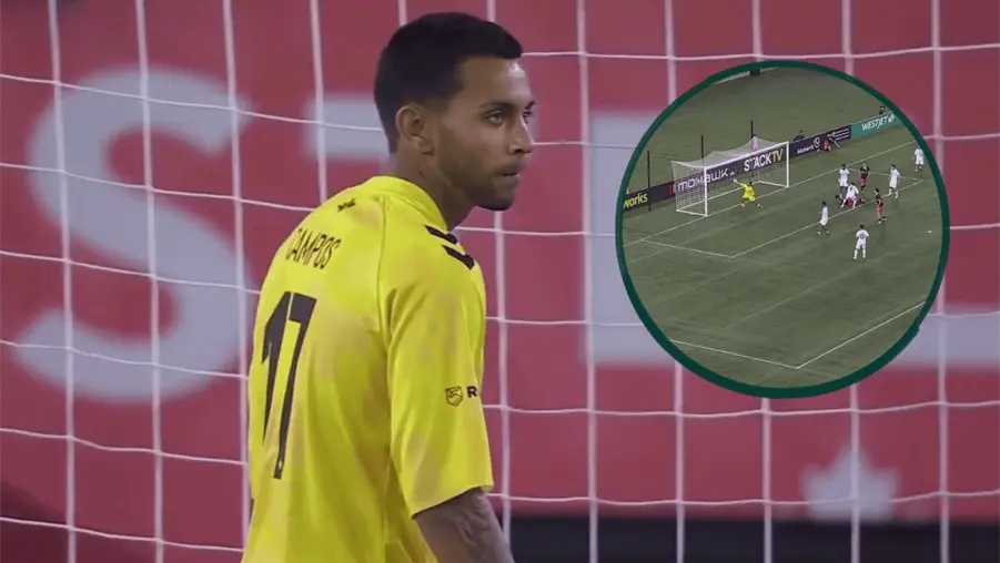 VIDEO| &iexcl;Qu&eacute; oso! El hijo de Jorge Campos protagoniza tremendo error