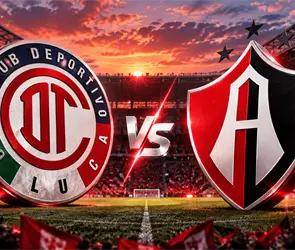 Toluca vs Atlas: horario y d&oacute;nde ver EN VIVO la Jornada 8