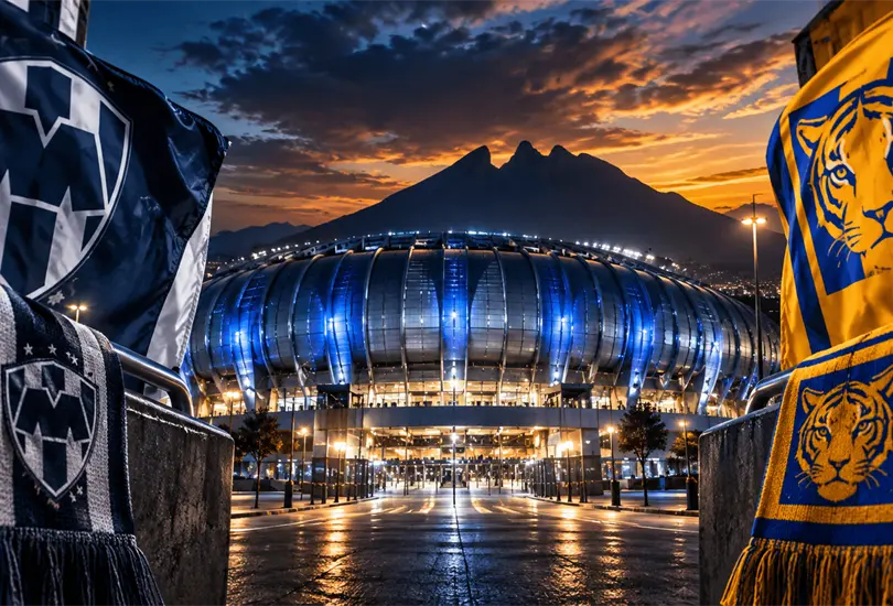 Horario del cl&aacute;sico del Norte: Rayados vs Tigres