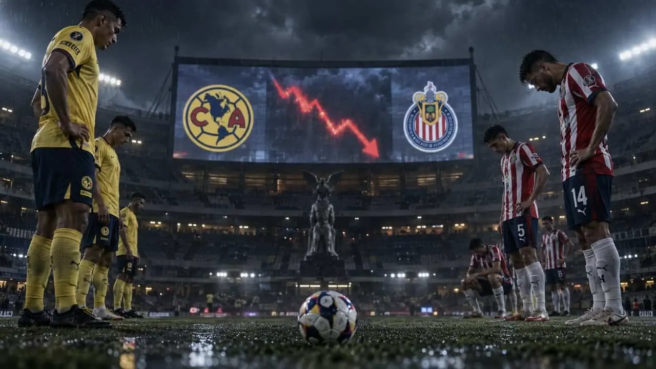  Récord negativo para el América vs Chivas 