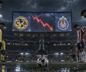 &iquest;Y la afici&oacute;n? El r&eacute;cord negativo hist&oacute;rico del cl&aacute;sico Am&eacute;rica vs Chivas