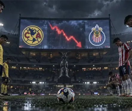 &iquest;Y la afici&oacute;n? El r&eacute;cord negativo hist&oacute;rico del cl&aacute;sico Am&eacute;rica vs Chivas