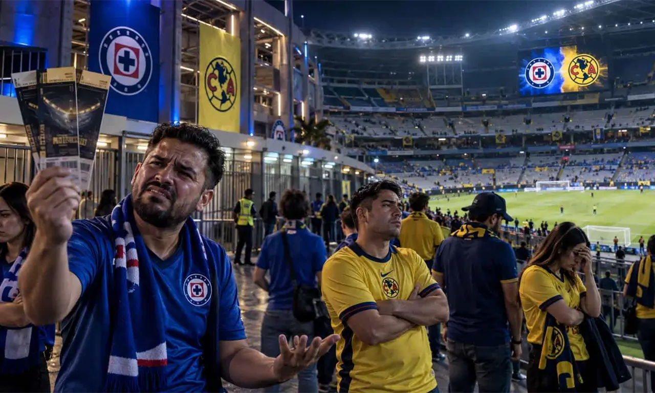  Castigo de la afición por precios del Cruz Azul vs América 