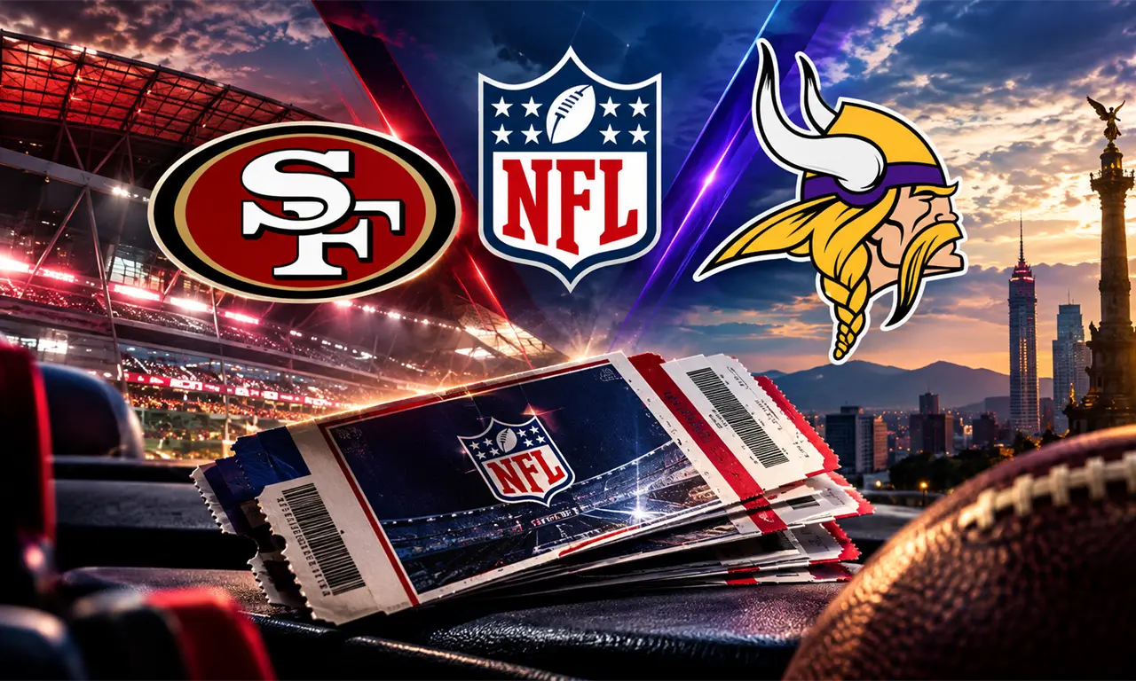  Estos son los precios de los boletos para el 49ers vs Vikings en el Estadio Banorte. 