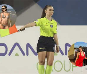 &iexcl;Qu&eacute; belleza! Giuliana Vigile, la &aacute;rbitra italiana que roba miradas