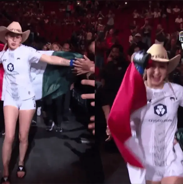 VIDEO| &iquest;Payaso de Rodeo en UFC? As&iacute; entr&oacute; Regina Tar&iacute;n