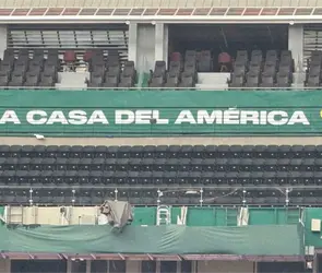 No se dejaron, Cruz Azul tom&oacute; medidas vs la decoraci&oacute;n del Estadio Azteca