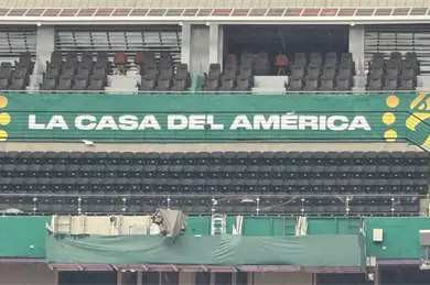 No se dejaron, Cruz Azul tom&oacute; medidas vs la decoraci&oacute;n del Estadio Azteca