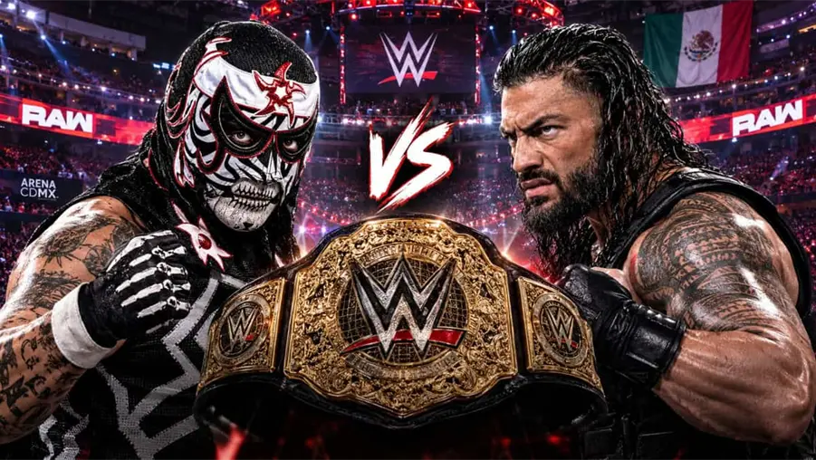 Monday Night Raw: D&oacute;nde y a qu&eacute; hora ver a Penta Zero Miedo vs Roman Reigns
