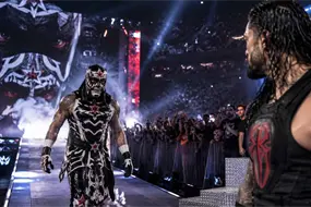 &iquest;Aura? La impresionante entrada de Penta Zero Miedo a su pelea vs Rom&aacute;n Reigns