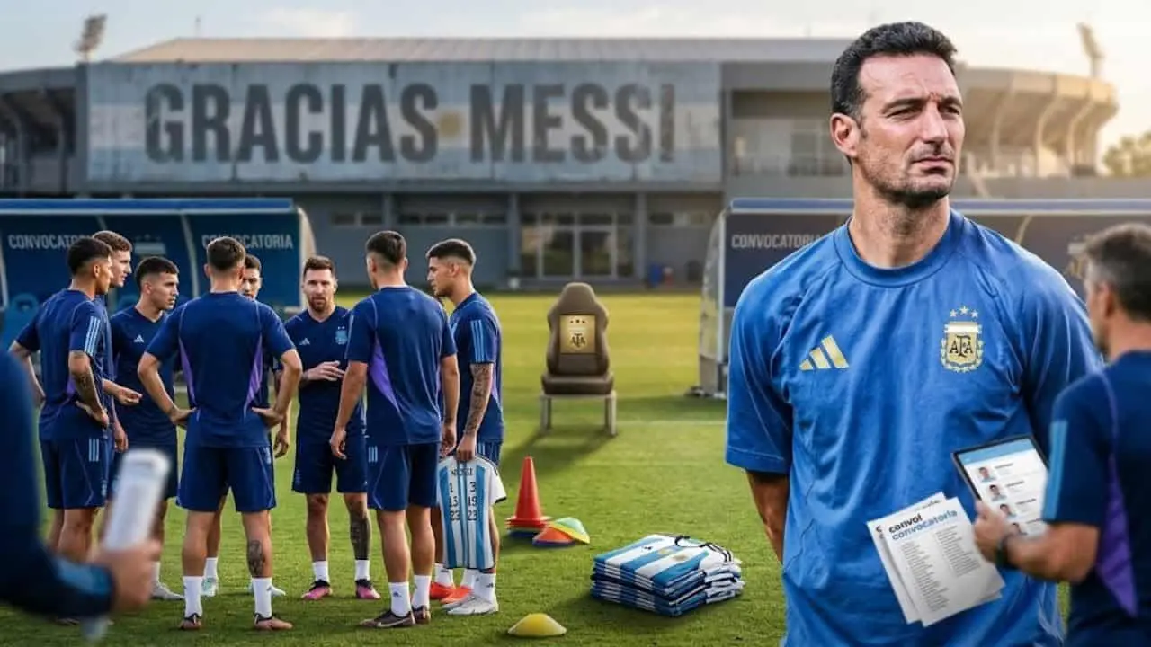  Convocatoria de Argentina tras perder el mundial 