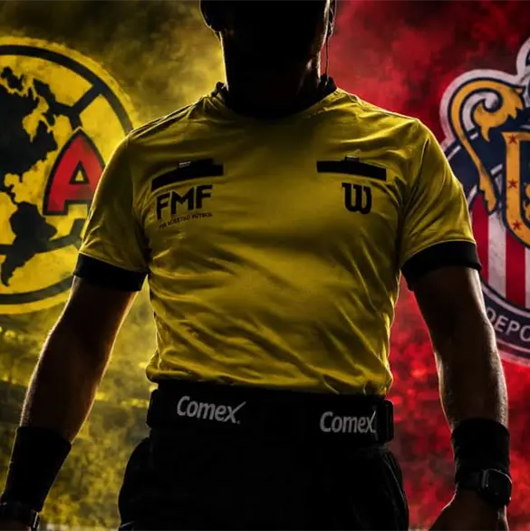 El polémico árbitro elegido para el Clásico América vs Chivas El polémico árbitro elegido para el Clásico América vs Chivas