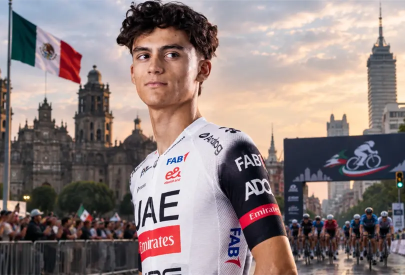 Isaac del Toro podría correr en México el próximo año Isaac del Toro podría correr en México el próximo año