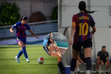 &iexcl;Una joya! Martina Gonz&aacute;lez, la defensa del Bar&ccedil;a que deslumbra