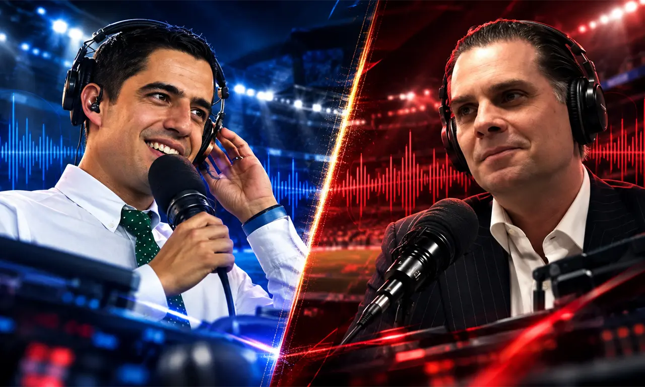  Andrés Vaca reconoció la influencia de Christian Martinoli en la narración deportiva mexicana. 