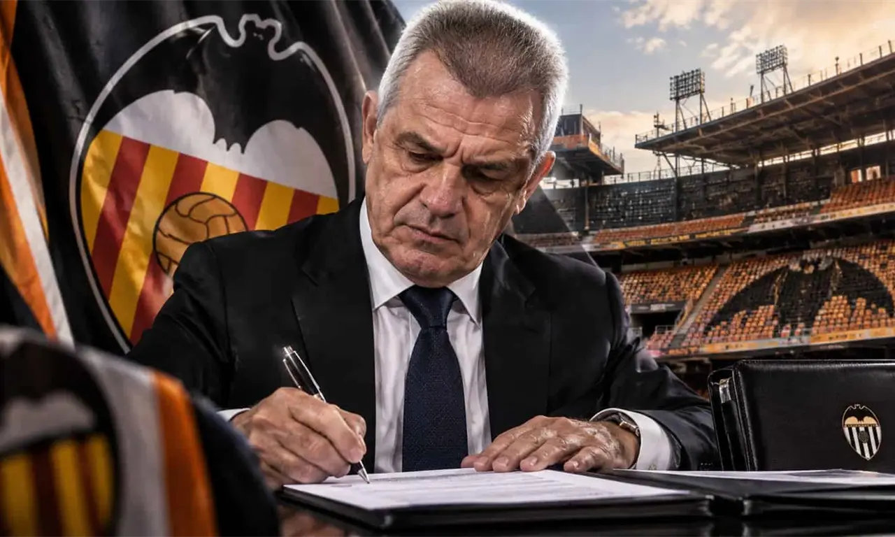  Revelan detalles del contrato de Javier Aguiire con el Valencia 