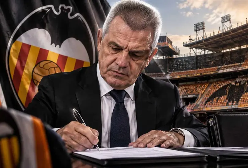 Revelan detalles del contrato de Javier Aguiire con el Valencia