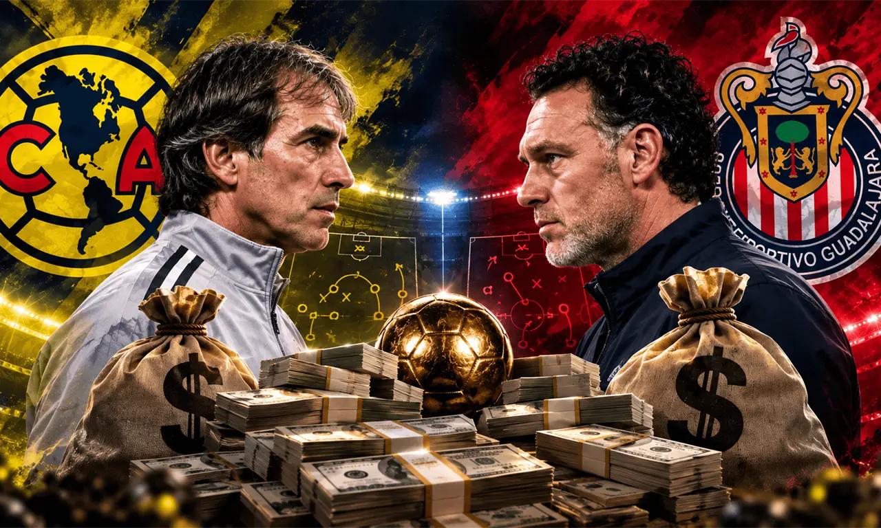  Guillermo Almada y Gabriel Milito protagonizarán un duelo millonario desde los banquillos. 