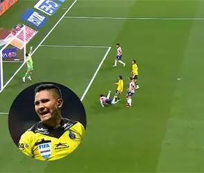 &iquest;Robo a Am&eacute;rica? Se&ntilde;alan posible fuera de juego en gol de Chivas