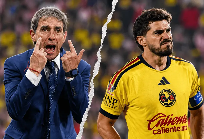 Henry Martín salió muy molesto ante Chivas, pasó sin saludar a Guillermo Almada y golpeó uno de los asientos de la banca. Henry Martín salió muy molesto ante Chivas, pasó sin saludar a Guillermo Almada y golpeó uno de los asientos de la banca.
