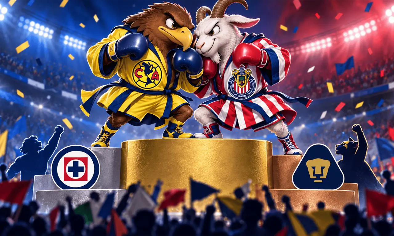  ¿Chivas o América? encuesta revela cuál es el equipo más popular de México 