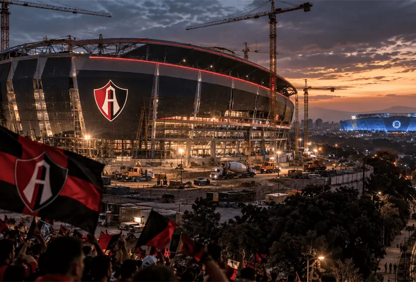 Atlas podría tener estadio antes que Cruz Azul Atlas podría tener estadio antes que Cruz Azul