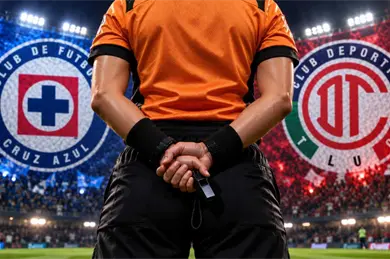 La polémica designación arbitral para el Cruz Azul vs Toluca La polémica designación arbitral para el Cruz Azul vs Toluca