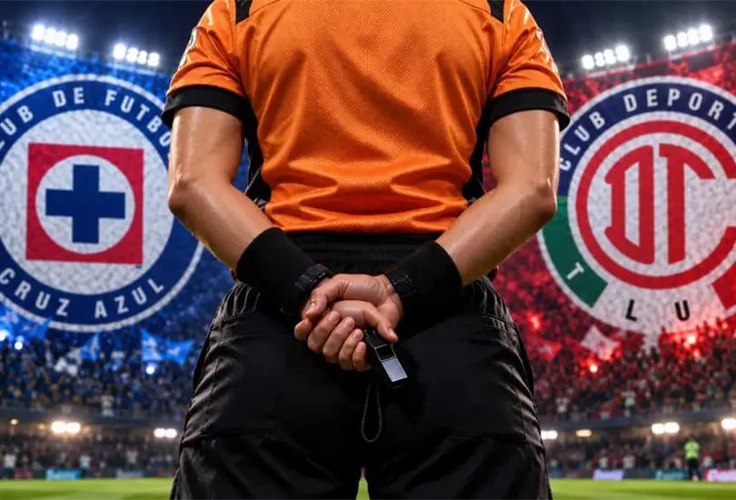 Todo listo para el partido de la jornada entre Cruz Azul y Toluca Todo listo para el partido de la jornada entre Cruz Azul y Toluca
