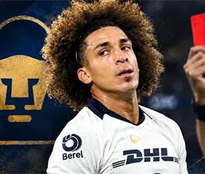 &iexcl;Carrasquilla suspendido! Se perder&aacute; casi 3 semanas con Pumas