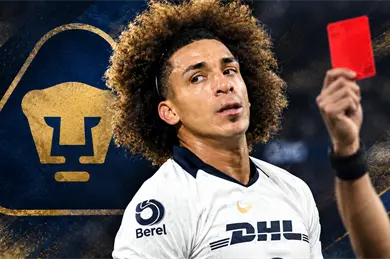 &iexcl;Carrasquilla suspendido! Se perder&aacute; casi 3 semanas con Pumas