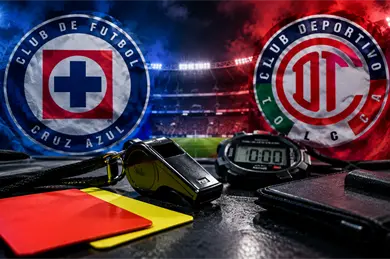 &iquest;Pol&eacute;mica en Cruz Azul vs Toluca? Esta es la designaci&oacute;n arbitral